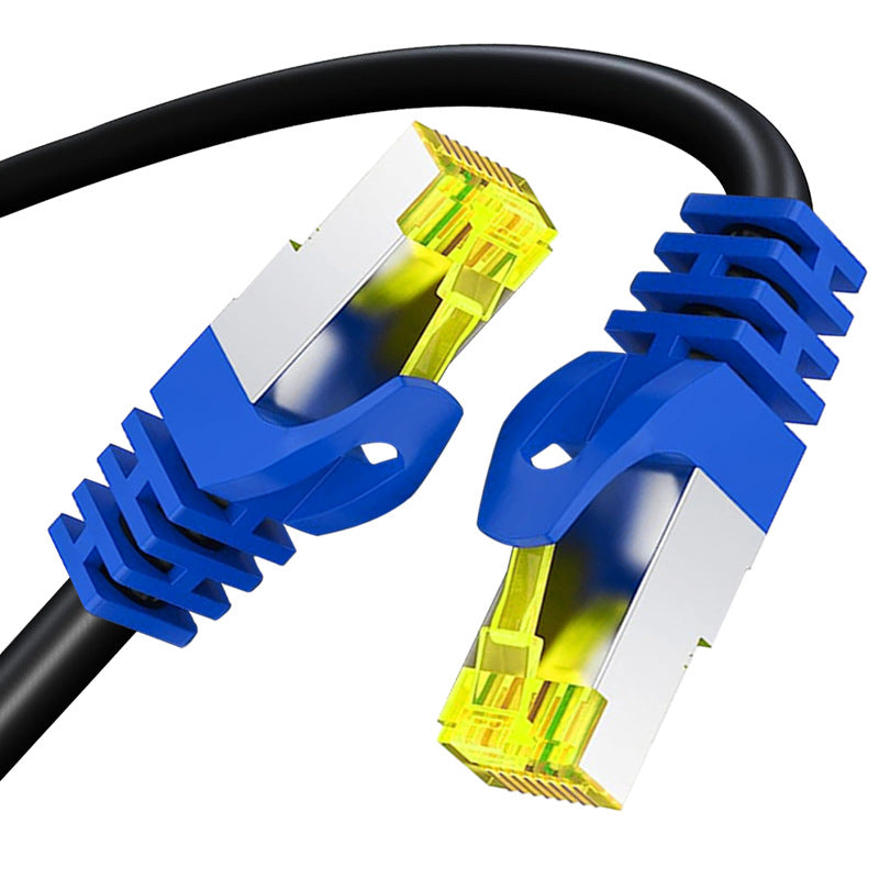 CAT8 S/FTP (SSTP) Ethernet Cable (40Gbps/2GHz, 26AWG Pure Copper)
