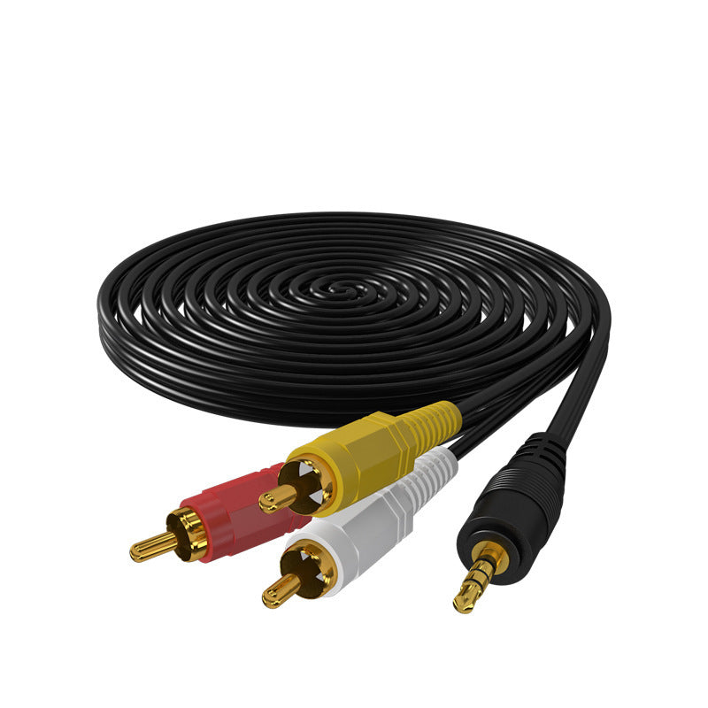 4-Pole TRRS 3.5mm to 3RCA Composite AV Cable (Male to Male)