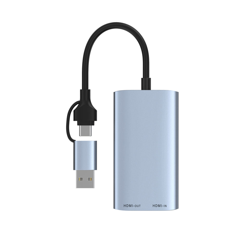 USB 3.0 4K Video Capture Card with Dual Interface – Live Stream, Record, and Loop-Out