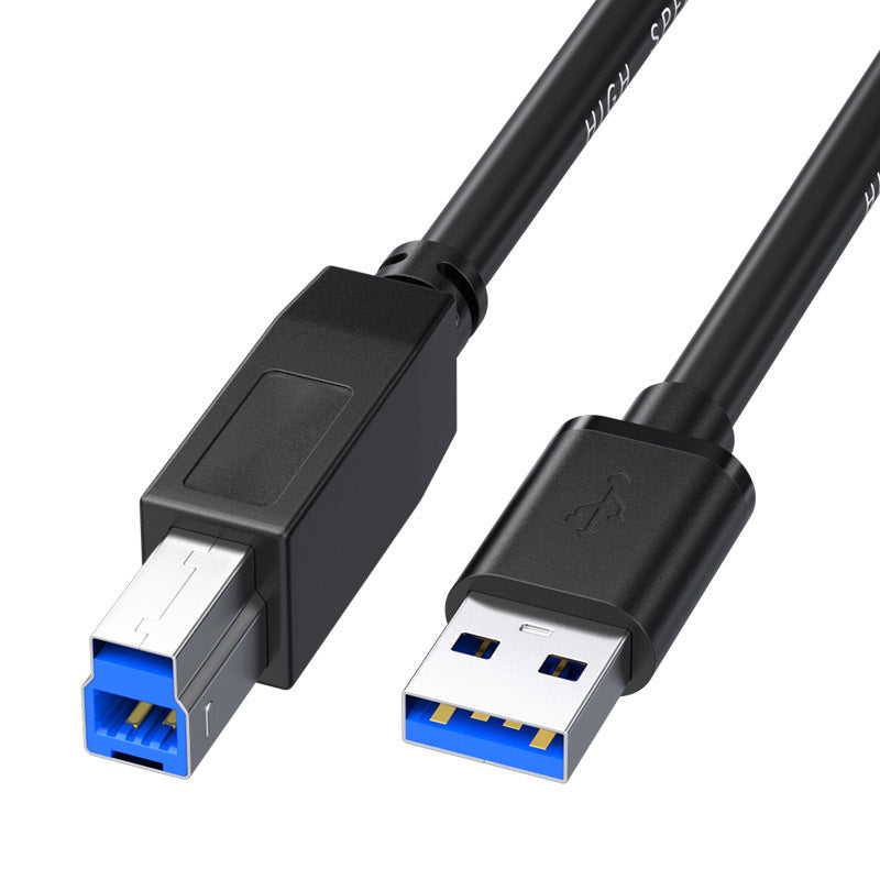 USB 3.0 SuperSpeed Type-A to Type-B Cable – for Printers & External Drives