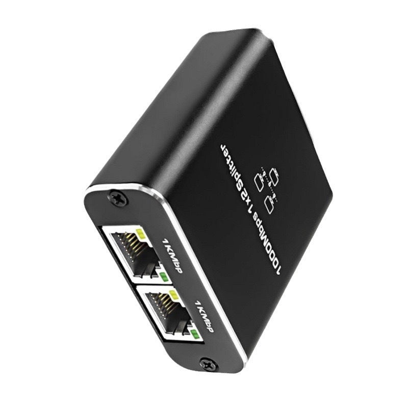 2-Port Mini Gigabit Ethernet Switch with USB-C Power