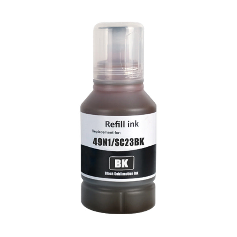 Compatible Epson T49N Black 140ml Dye-Sublimation Ink Bottle