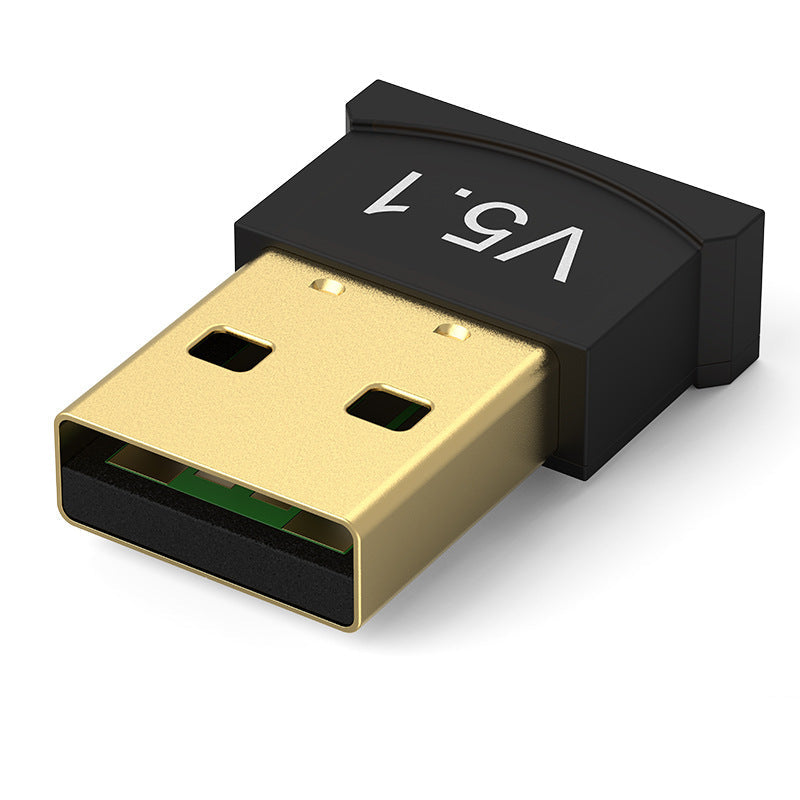 USB Bluetooth 5.1 Dongle Adapter (Driver-Free for Windows)