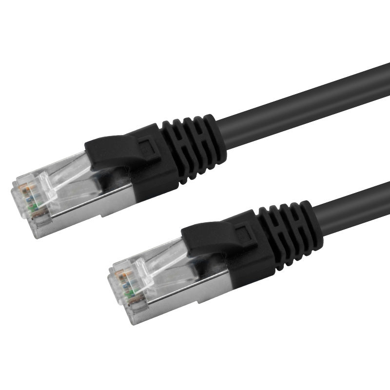 Ultra-Thin CAT6 Shielded Network Cable with RJ45 Connectors and LSZH Jacket