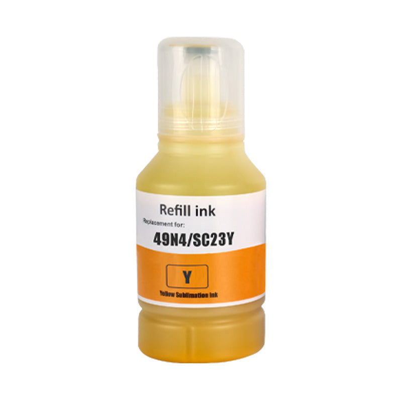 Compatible Epson T49N Yellow 140ml Dye-Sublimation Ink Bottle