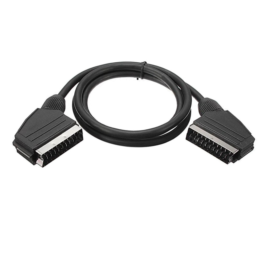 1.5m SCART Male to Male 21-Pin AV Cable