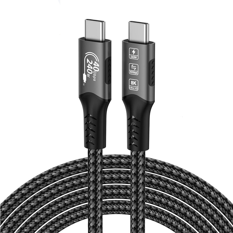 1m USB4 240W Cable (40Gbps, 48V/5A, 8K@60Hz)