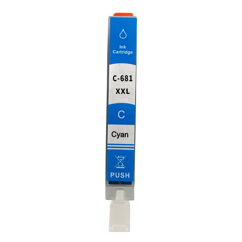 Compatible Canon CLI-681XXLC Extra High Yield Cyan Inkjet Cartridge - 760 pages
