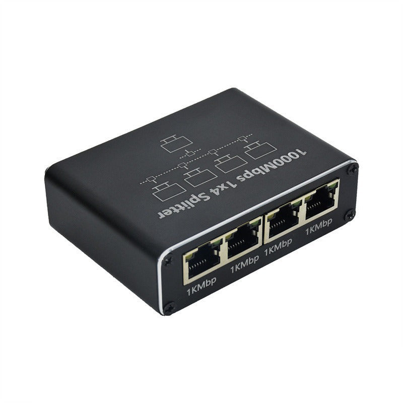 4-Port Mini Gigabit Ethernet Network Switch with USB-C Power