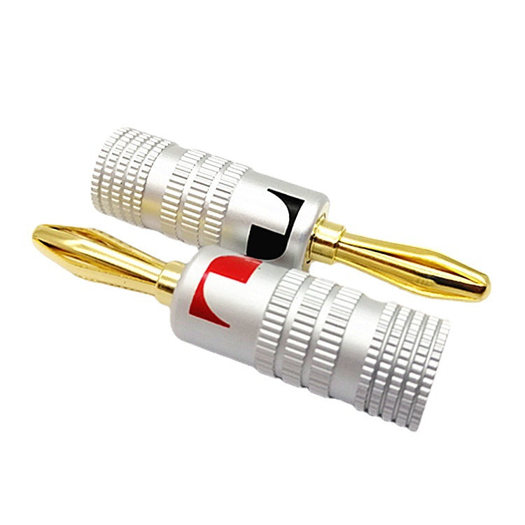 Gold Plated Banana Plugs (Set of 2)