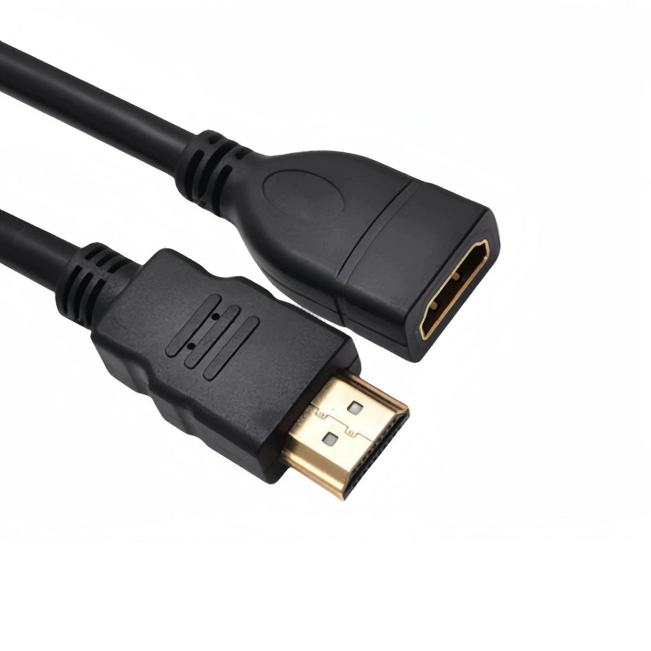 HDMI Extension Cable – Type-A Male to Female, 1080p/60Hz (HDMI 1.4)