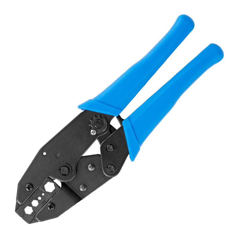 Coaxial Cable Ratchet Crimping Tool, Hex Die, RG58 RG59 RG62 RG6 BNC Connector Compatible