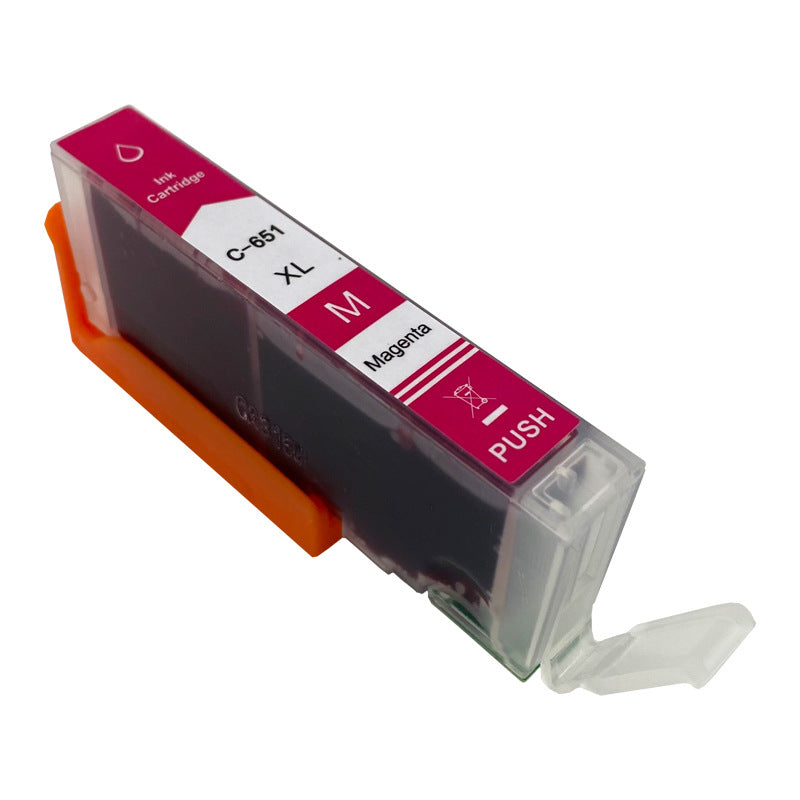 Compatible Canon CLI-651XLM Magenta High Yield Inkjet Cartridge