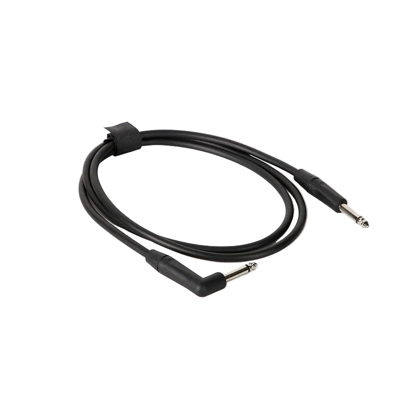 1/4" Instrument Cable with Straight and Right-Angle Connectors (6.35mm)