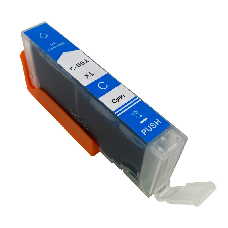 Compatible Canon CLI-651XLC Cyan High Yield Inkjet Cartridge