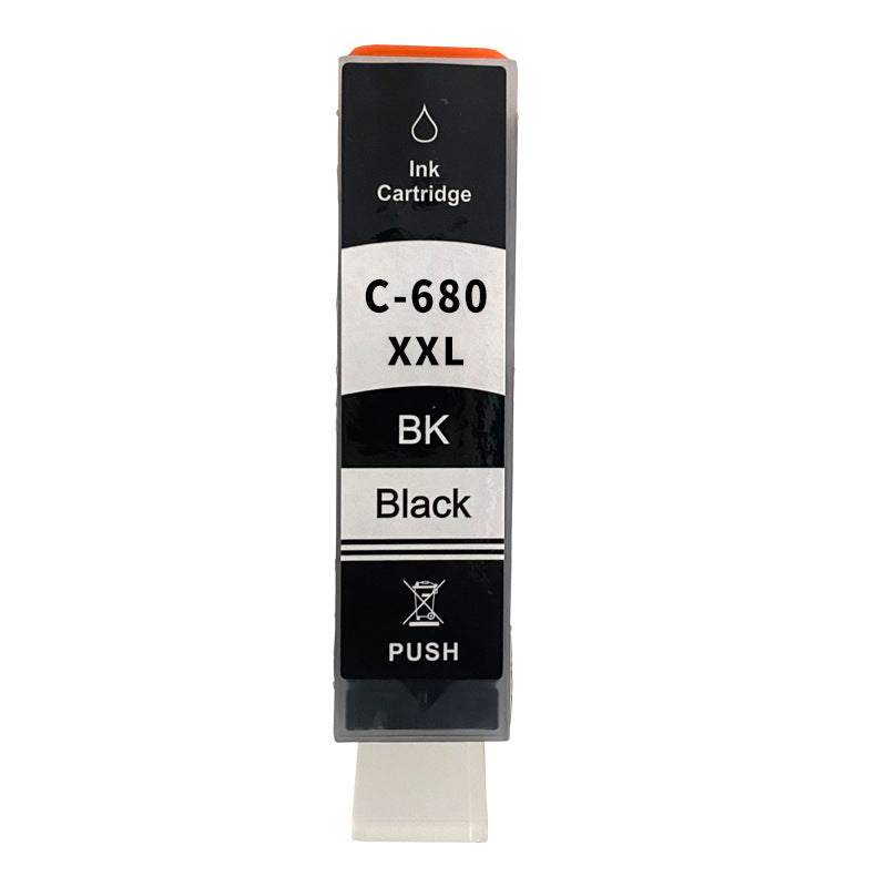 Compatible Canon PGI-680XXLBK Extra High Yield  Black Inkjet Cartridge - 600 pages