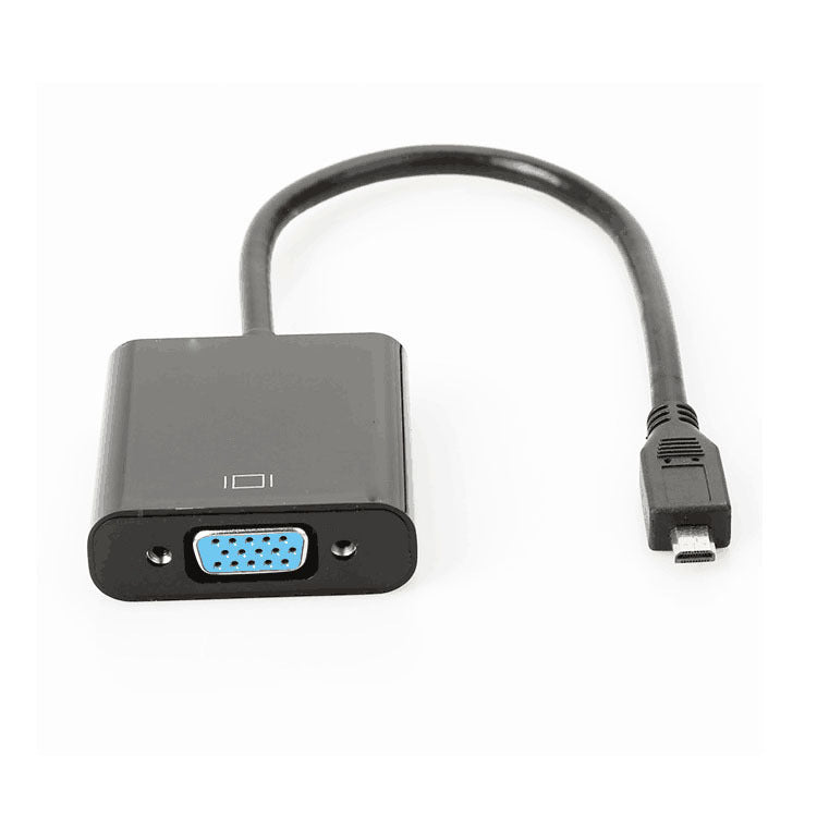Passive Micro HDMI (Type-D) to VGA Converter with Audio