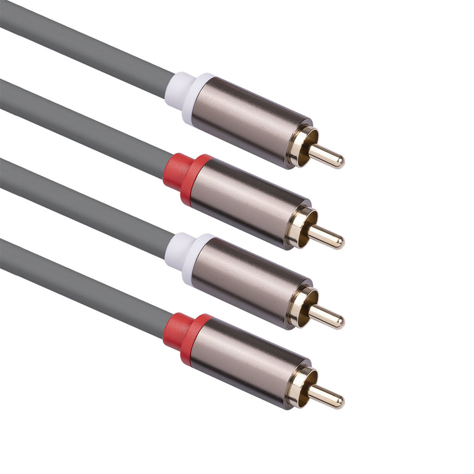 RCA Stereo Audio Cable – Dual RCA Male to Dual RCA Male