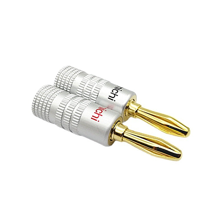 Gold Plated Banana Plugs (Set of 2)