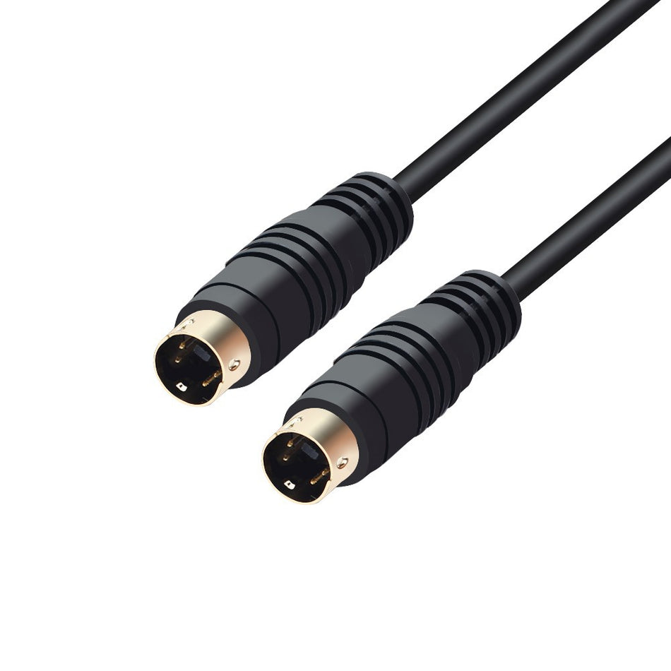 Premium Heavy Duty 1.5m S-Video Cable (4-Pin Male to Male)