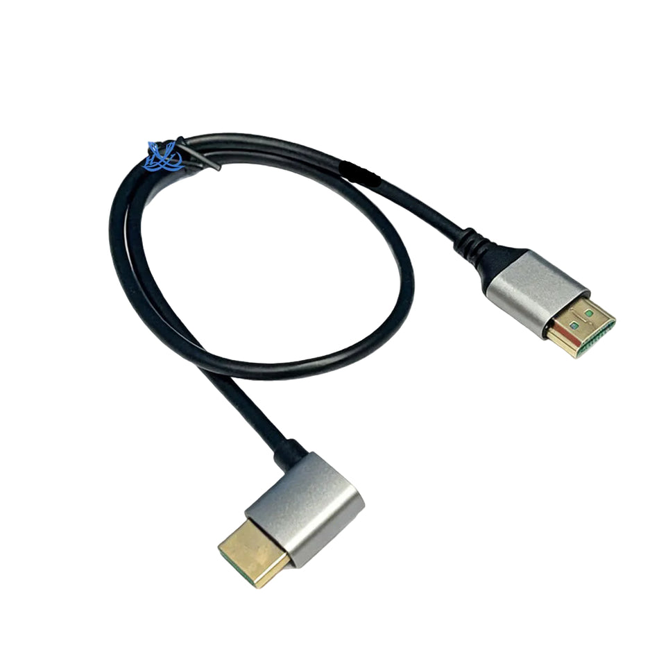 Right Angle Ultra High Speed HDMI 2.1 48Gbps Cable – 8K 60Hz Support
