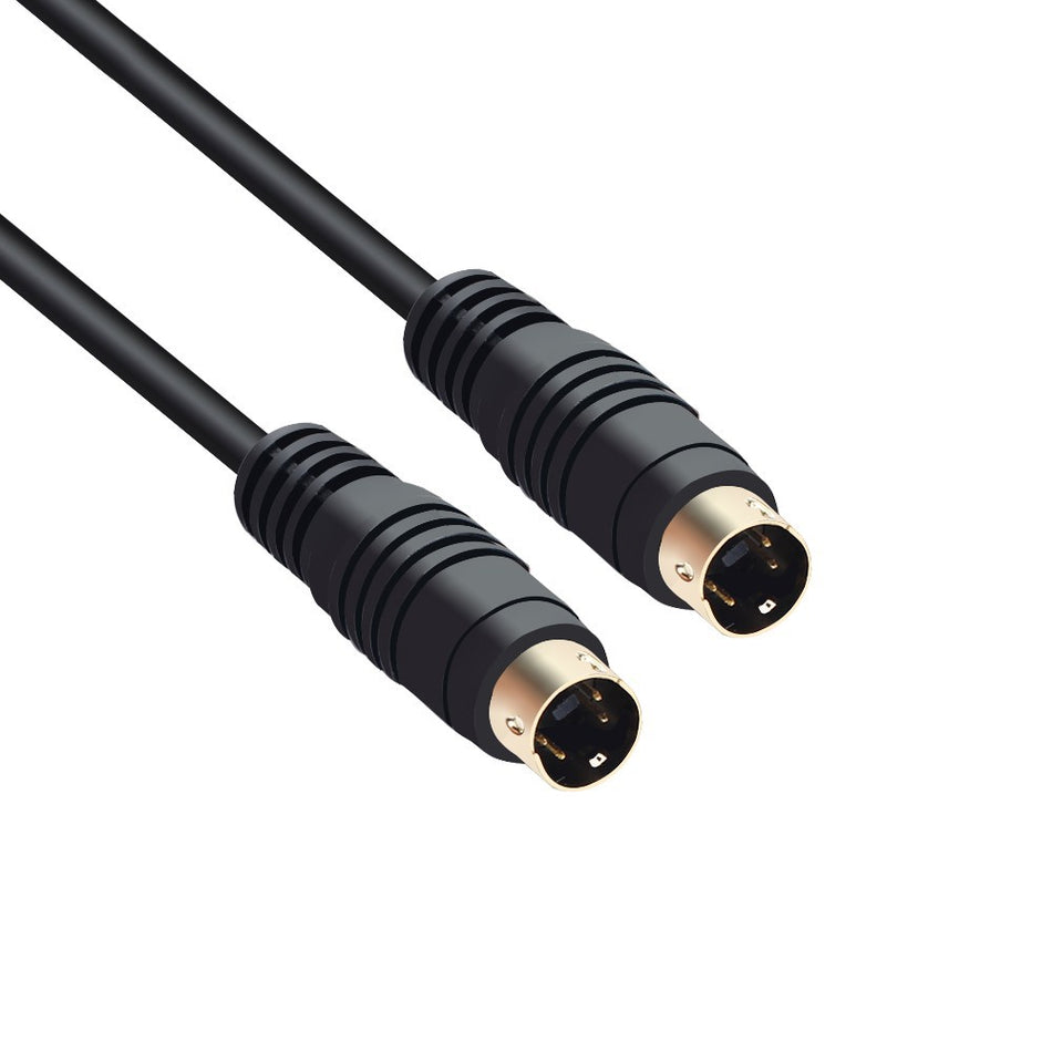 Premium Heavy Duty 1.5m S-Video Cable (4-Pin Male to Male)