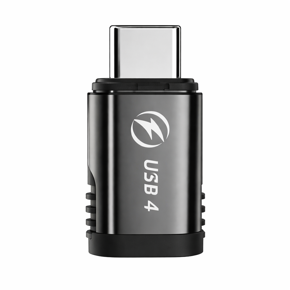 USB4 Magnetic Breakaway Adapter – Straight (8K @ 60Hz, 140W PD, 40Gbps Data)