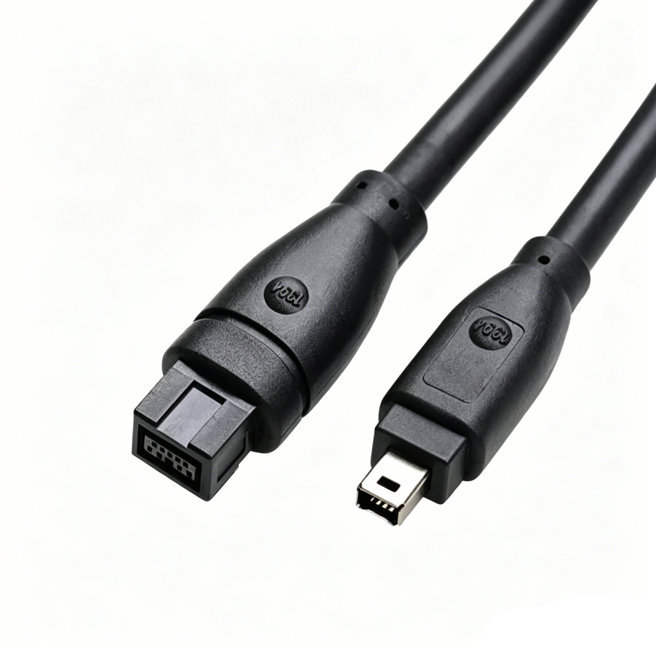 1.8m IEEE 1394 FireWire Compatible Cable 9-Pin to 4-Pin (800 to 400)