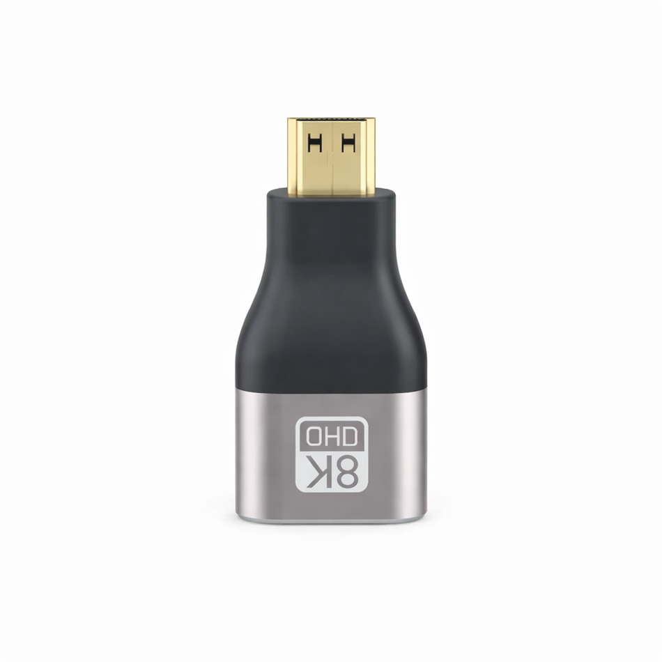 HDMI (Type A) Female to Mini-HDMI (Type C) Male Adapter – 8K60Hz HDMI 2.1