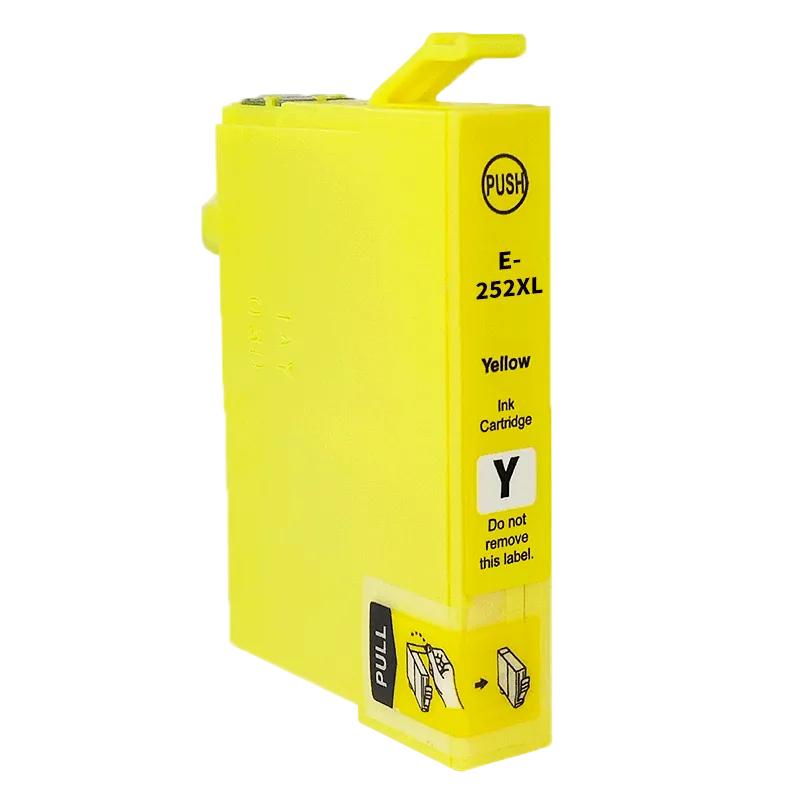 Compatible Epson 252XL Yellow Ink Cartridge (C13T253492)