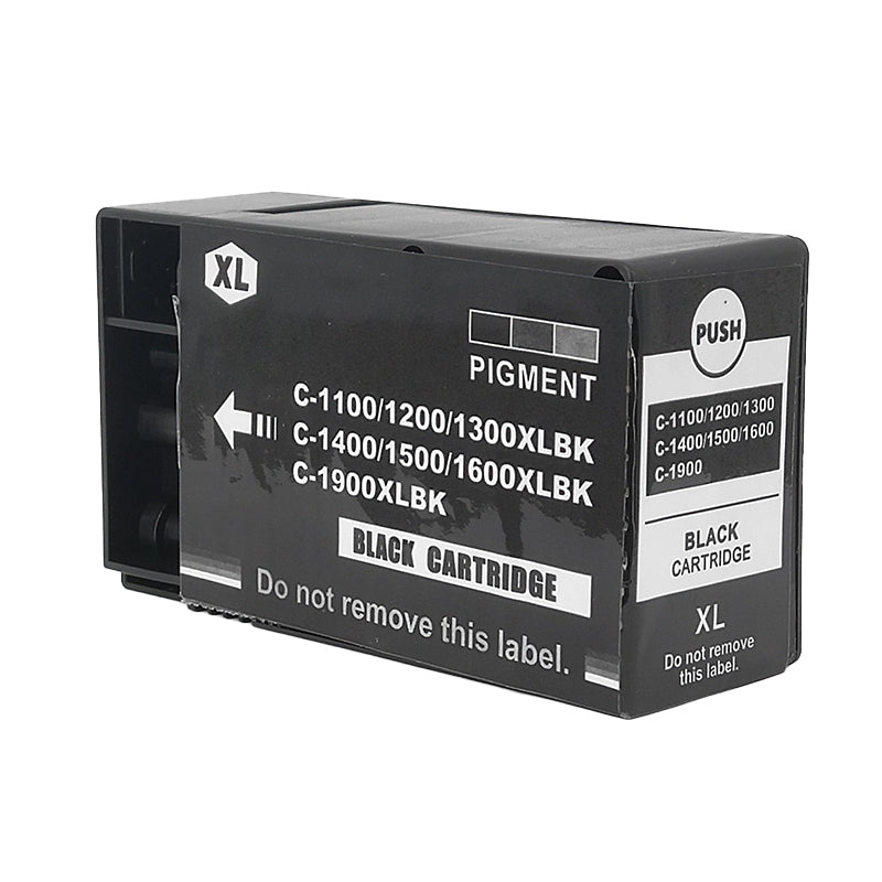 Compatible Canon PGI-1600XLBK Black High Yield Ink Cartridge - 1,200 pages