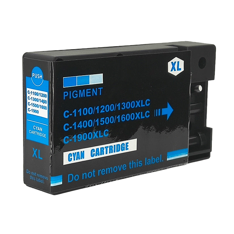 Compatible Canon PGI-1600XLC Cyan High Yield Ink Cartridge - 900 pages
