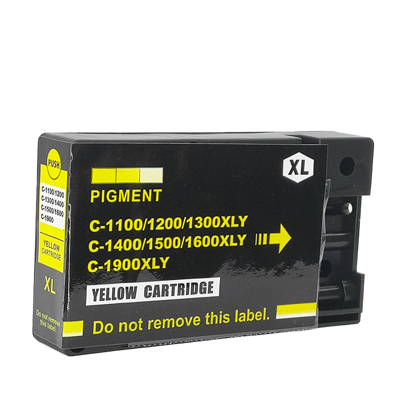 Compatible Canon PGI-1600XLY Yellow High Yield Ink Cartridge - 900 pages
