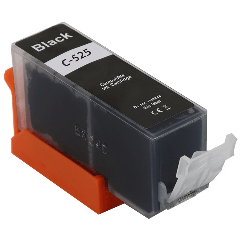 Compatible Canon PGI-525BK Black Inkjet (with Chip)