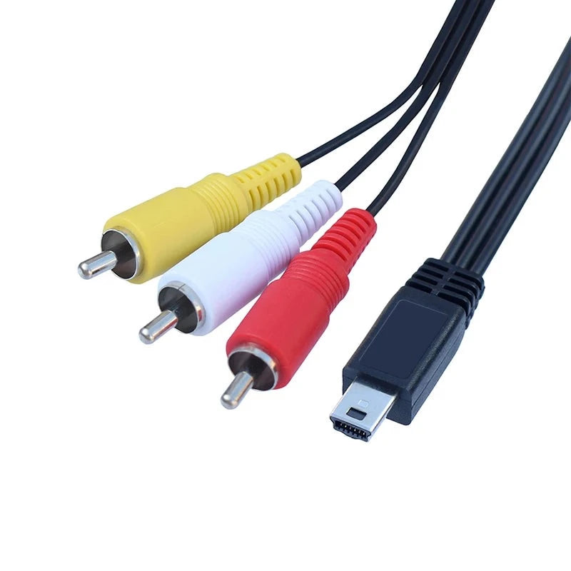 Compatible AVC-DC400ST Audio Video Cable for Canon Cameras