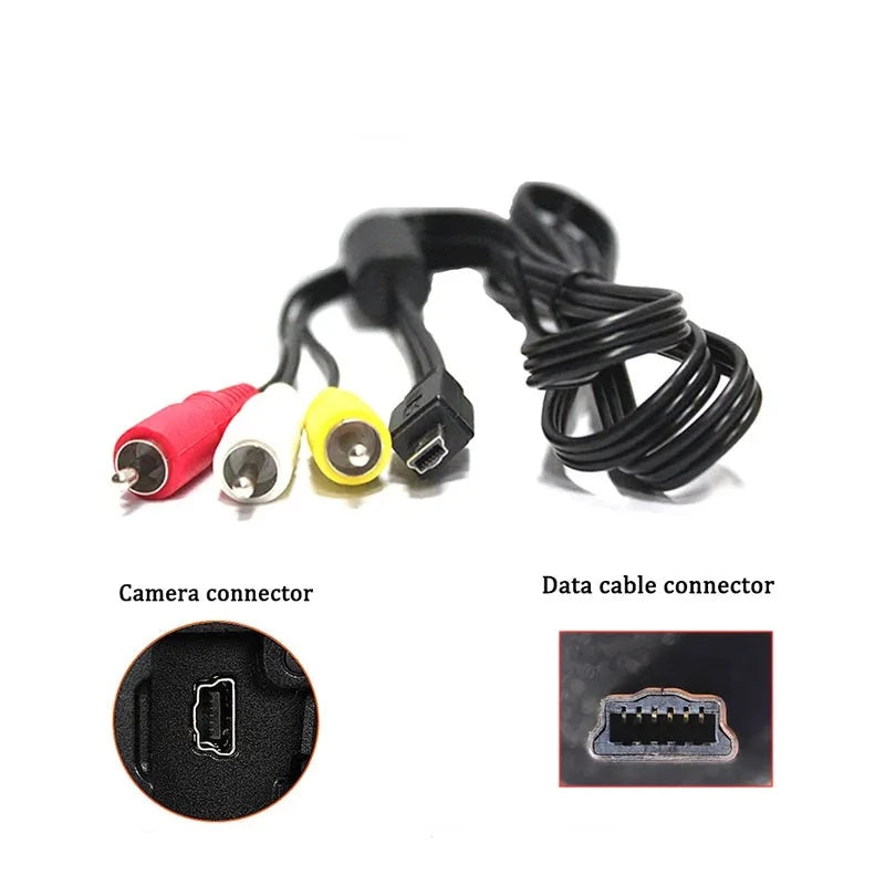 Compatible AVC-DC400ST Audio Video Cable for Canon Cameras
