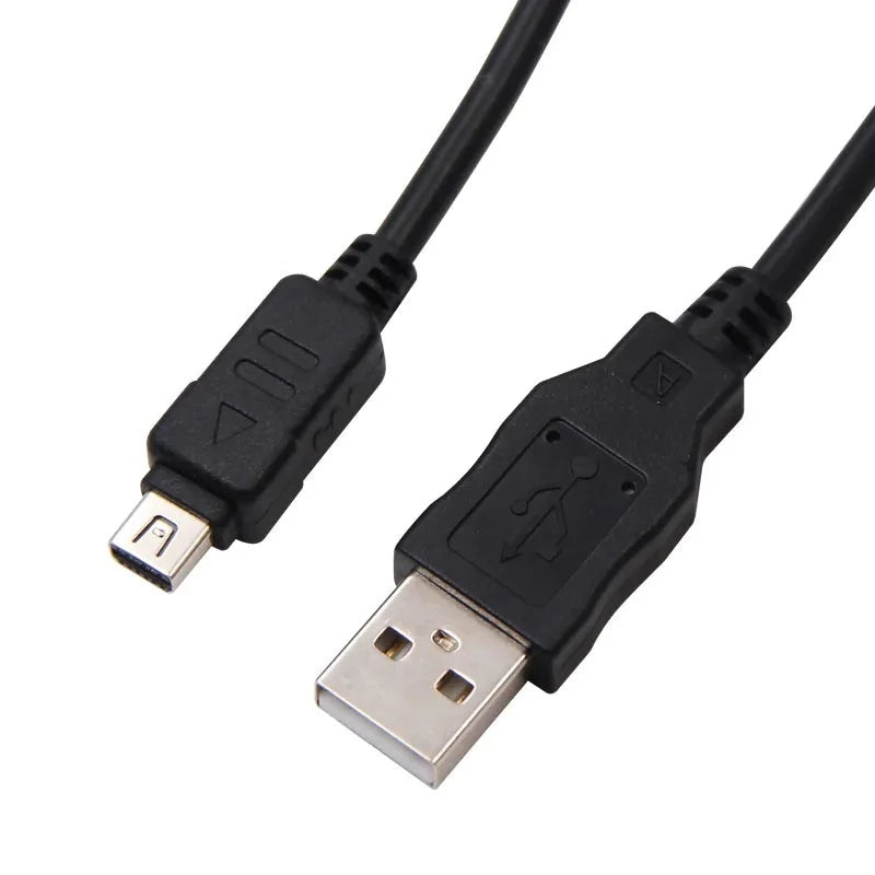 Replacement For Olympus Camera USB Data Cord CB-USB6 12Pin Cable E-PL3 E450 E400 SZ-14 U1070 SZ-31MR OM-D E-M5 TG-1 Tough3000 Camera Cable