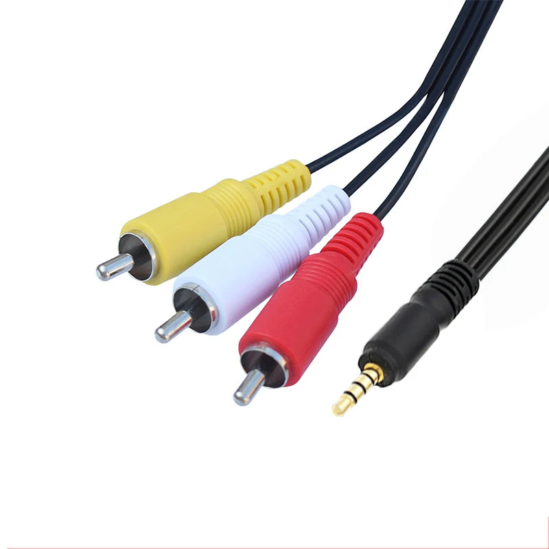 Compatible STV-250N Audio Video Cable for Canon Cameras