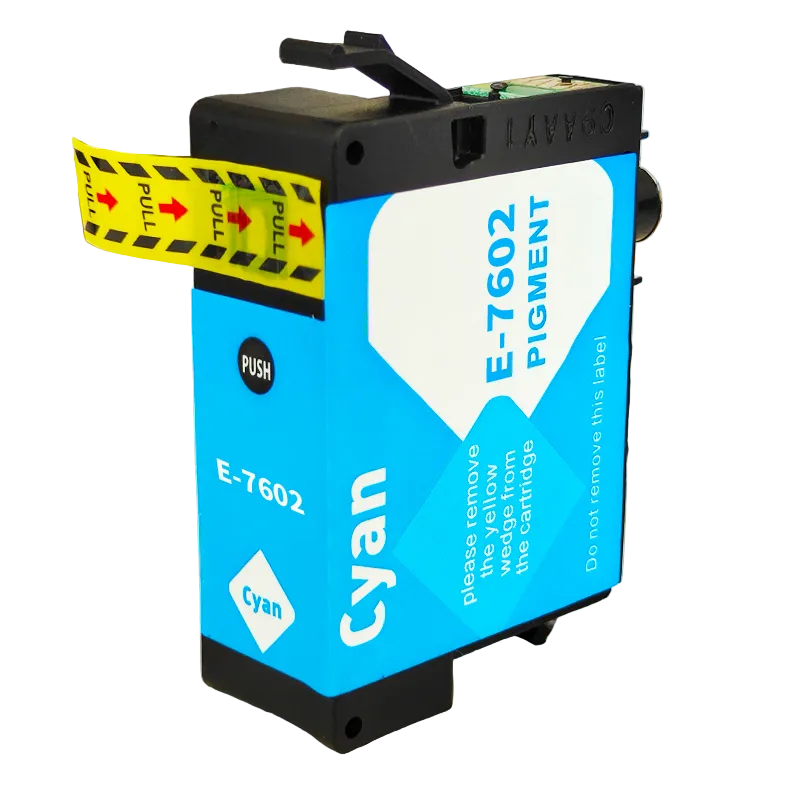 Compatible Epson T7602 Cyan Ink Cartridge (C13T760200)