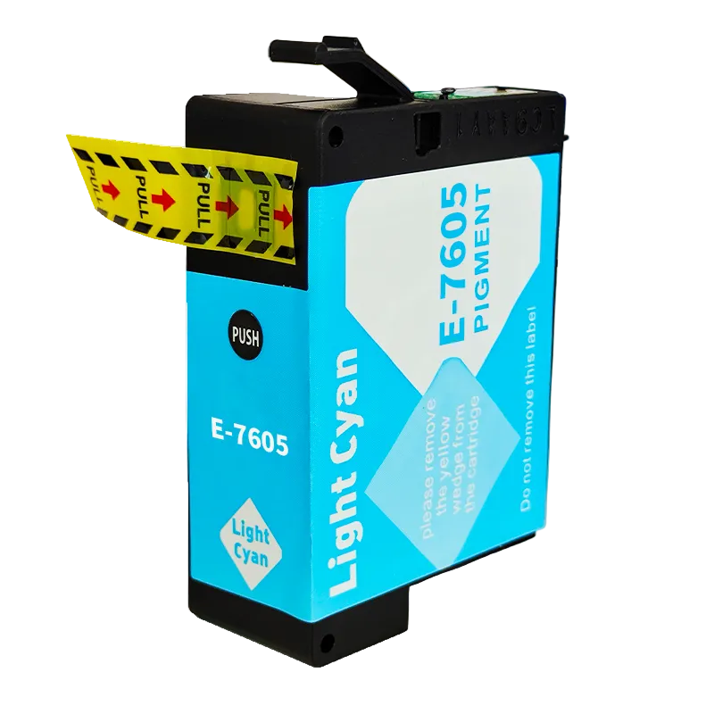 Compatible Epson T7605 Light Cyan Ink Cartridge (C13T760500)