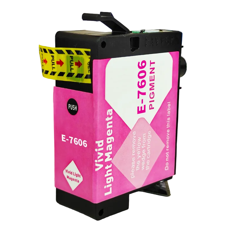 Compatible Epson T7606 Vivid Light Magenta Ink Cartridge (C13T760600)