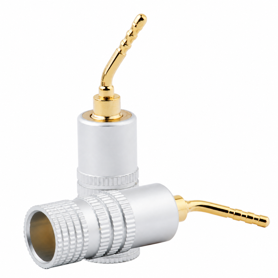 Solderless 2 mm Speaker Pin Connectors – Pair
