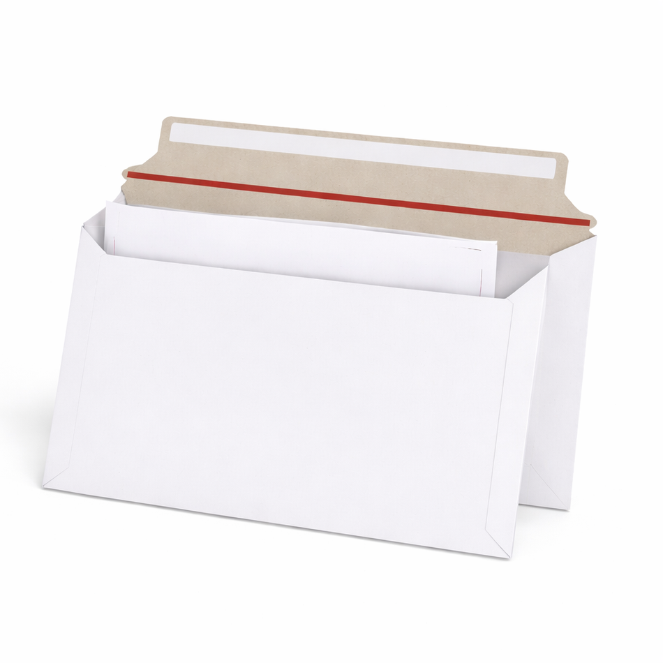 #01 A4 Semi-Rigid Card Mailer 160mm x 250mm Document Envelope