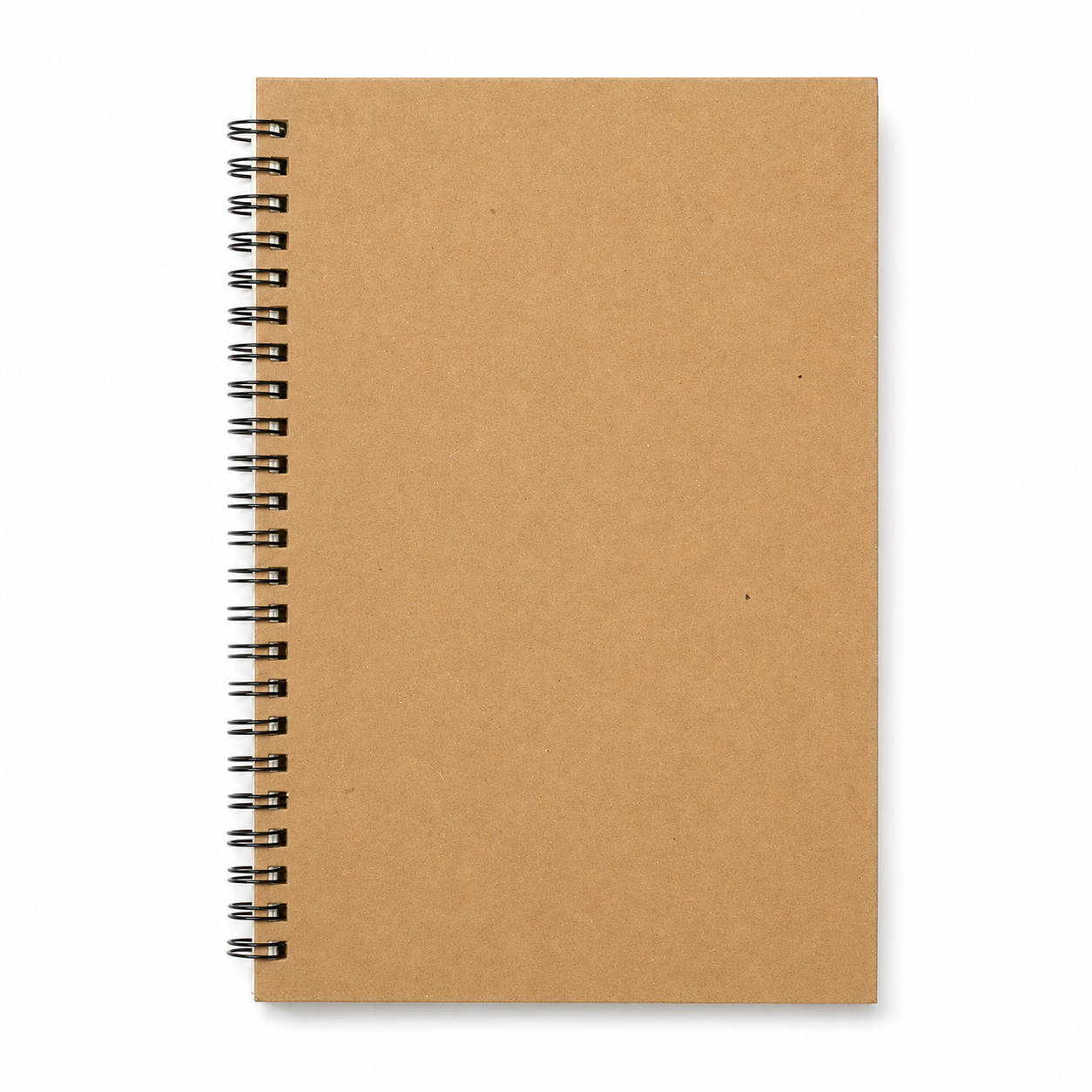 9 Pack A5 Spiral Notebooks – Thick Ruled Kraft Paper Journals – product image 2