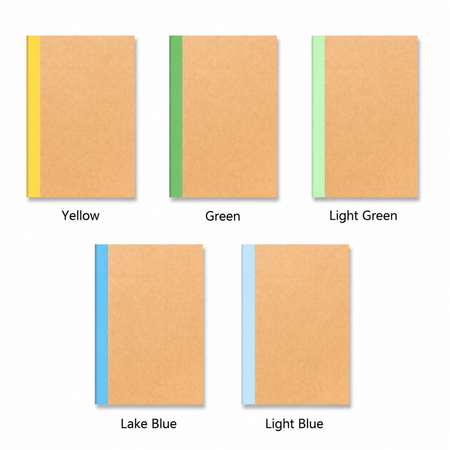 A5 Kraft Paper Stitch-Bound Notebook – product image 8
