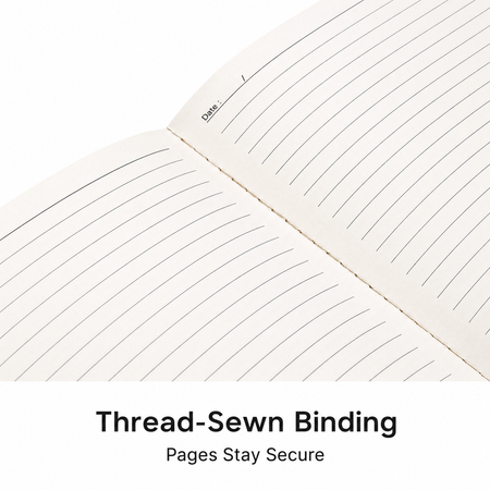 A5 Kraft Paper Stitch-Bound Notebook – product image 5