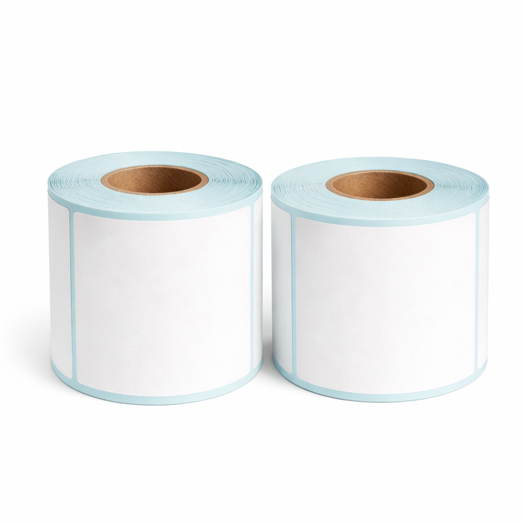Two rolls of 100 × 120 mm shipping labels