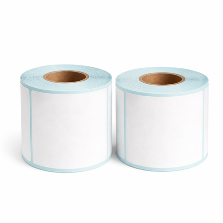 Two rolls of 100 × 120 mm shipping labels