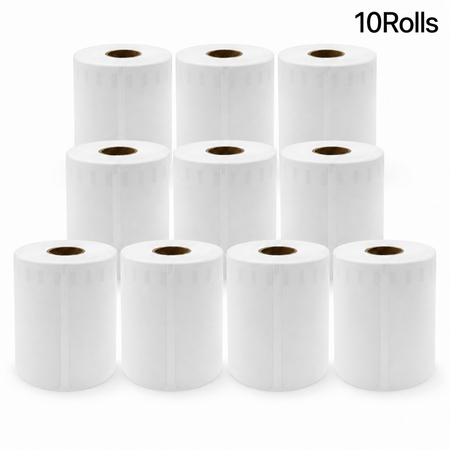 Ten rolls of 4 x 6 direct thermal shipping labels