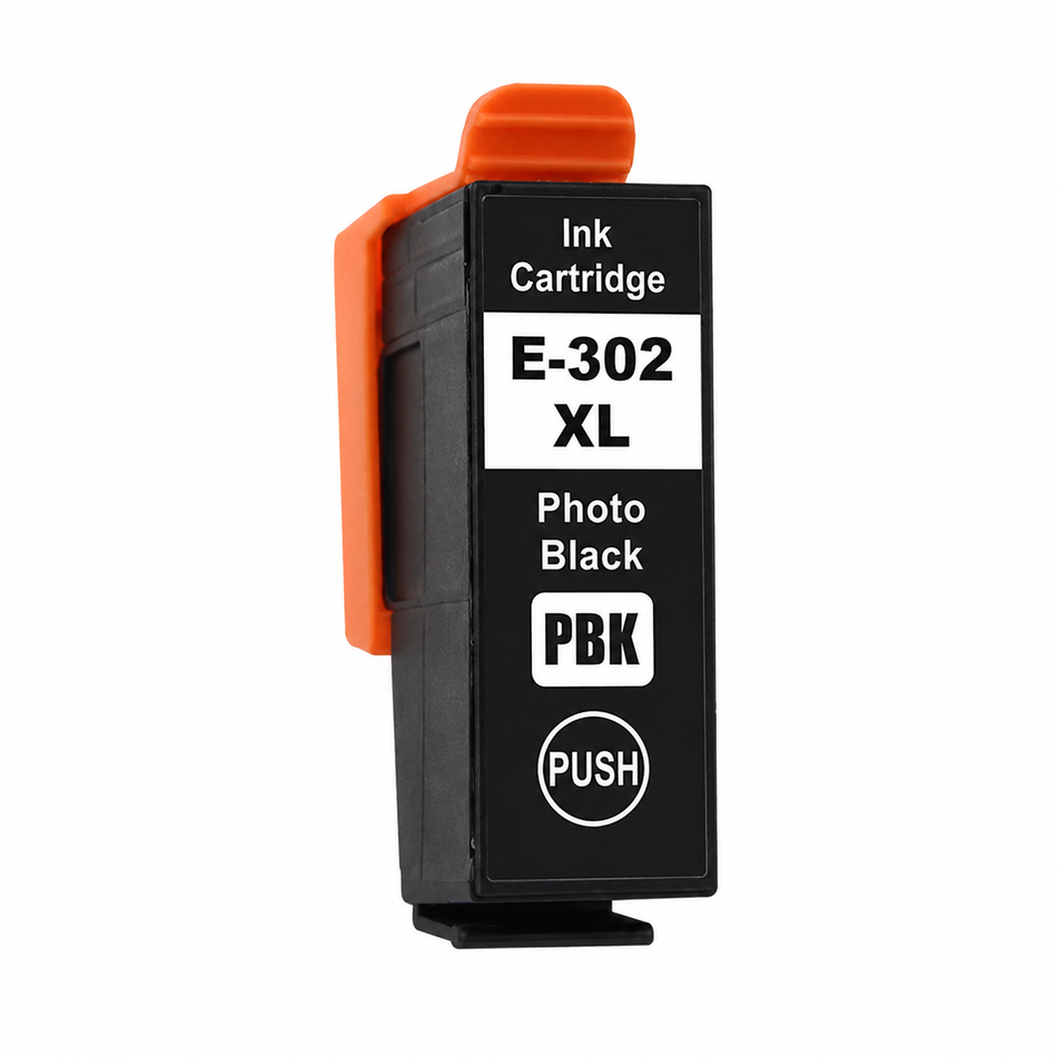 Compatible Epson 302XL Photo Black Ink Cartridge (C13T01Y192)